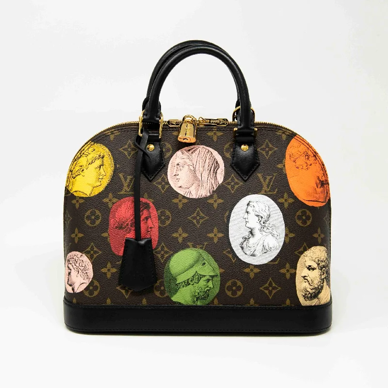 Louis Vuitton Monogram Fornasetti Cameo Alma PM