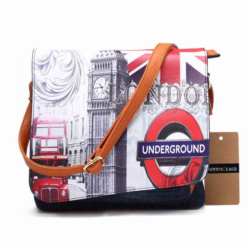 AnnaMouler London Shoulderbag Denim Style