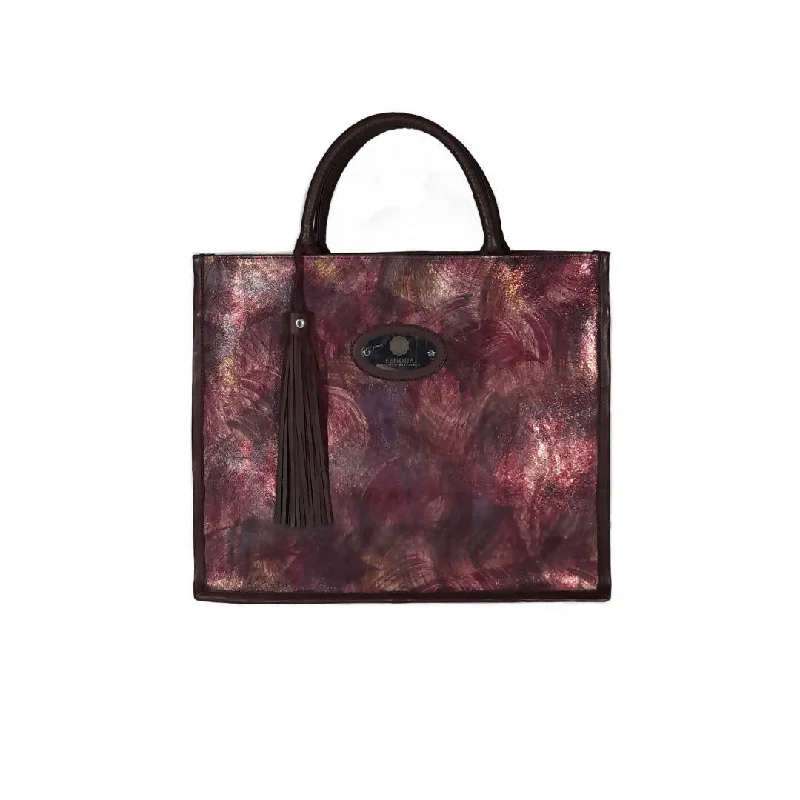 Bahia bag in printed leather