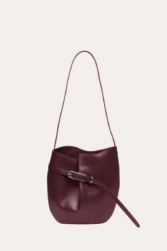 Belted Bucket Bag Amarone