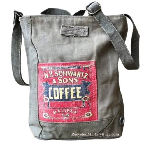 Canvas Coffee Crossbody Purse! If you love coffee...you'll love this!