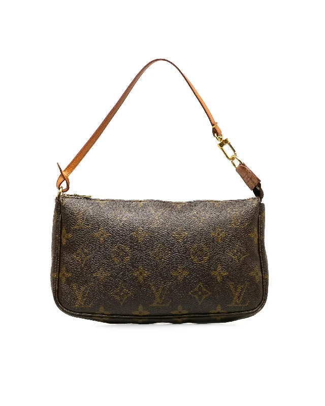 Louis Vuitton Pochette Accessoires Monogram Canvas Shoulder Bag