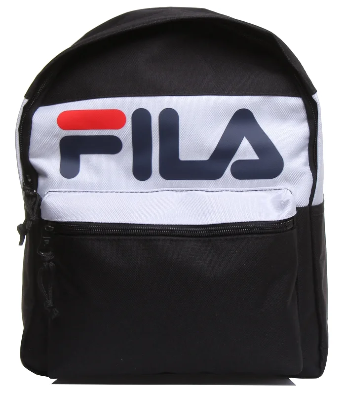 Fila Myna Backpack In Black White