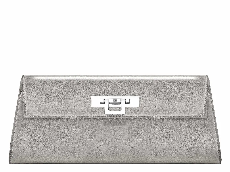 Fonteyn Clutch Glacier - Silver Sparkle