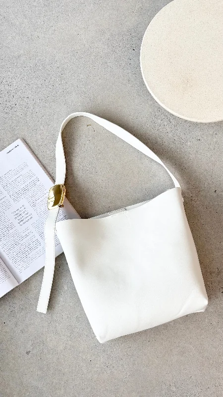 Francesca Shoulder Bag - White