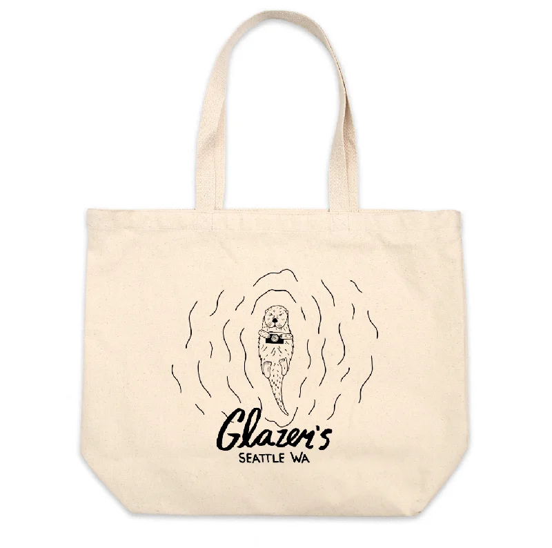 Glazer's Otter Jumbo Canvas Tote Bag