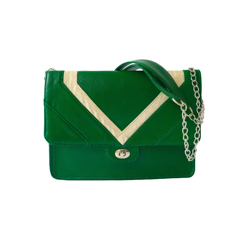 Green Cross-Body Bag