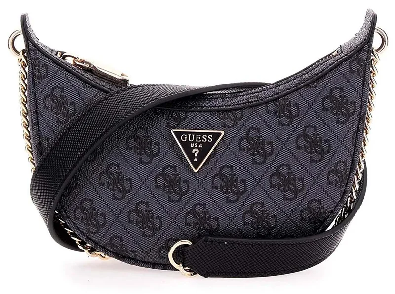 Guess Eco Craig Mini crossbody Bag In Coal For Women