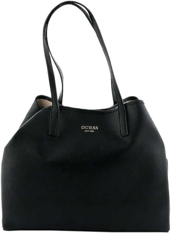 Guess Vikky Tote Large In Black For Women