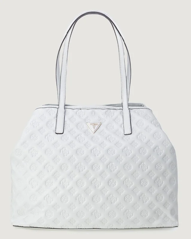 Guess Vikky Tote 4G Peony In White For Women