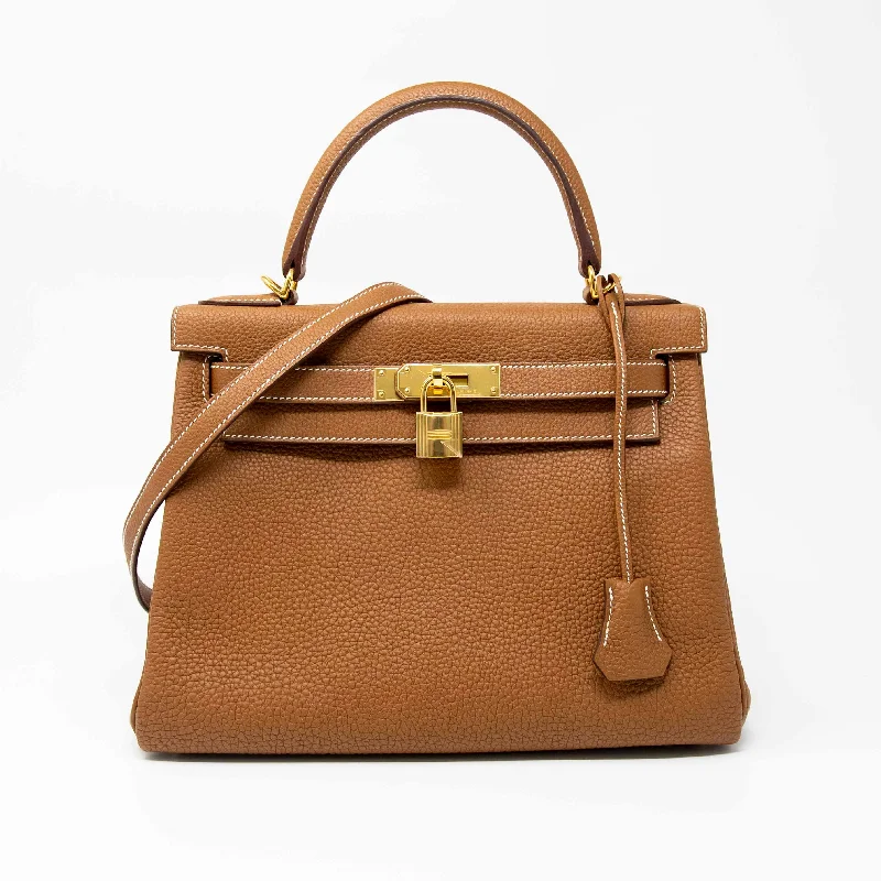 Hermes Gold Togo Kelly 28