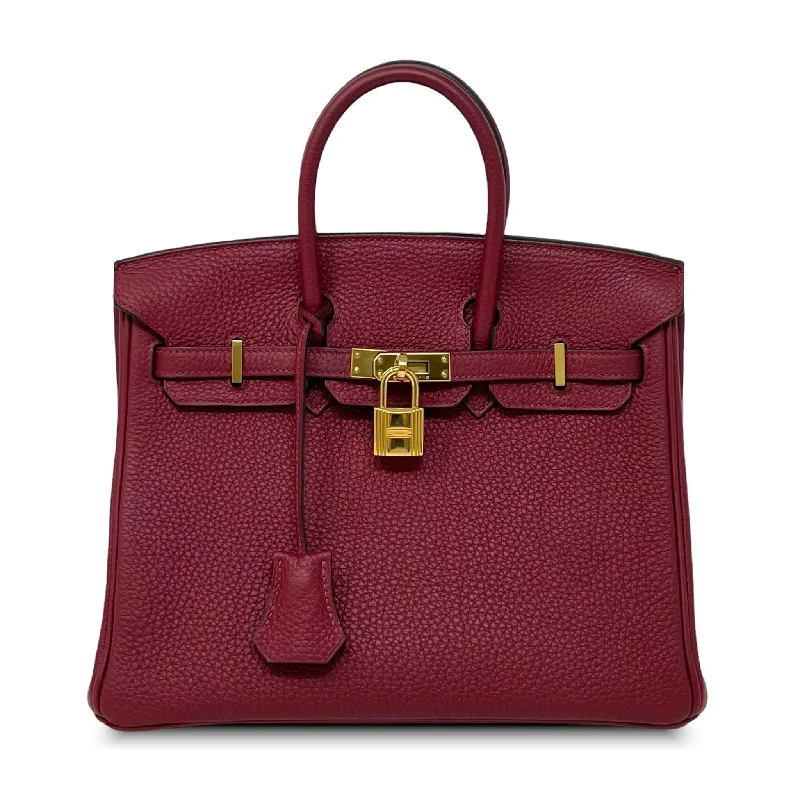 Hermes Rouge Grenat Togo Birkin 25