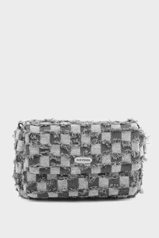 Hobo Hand Bags B15159-Grey