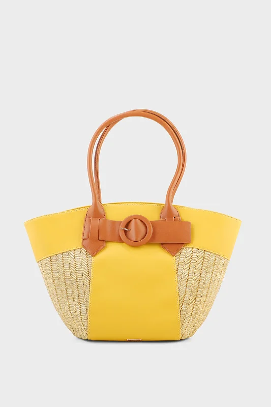 Hobo Hand Bags B15176-Yellow