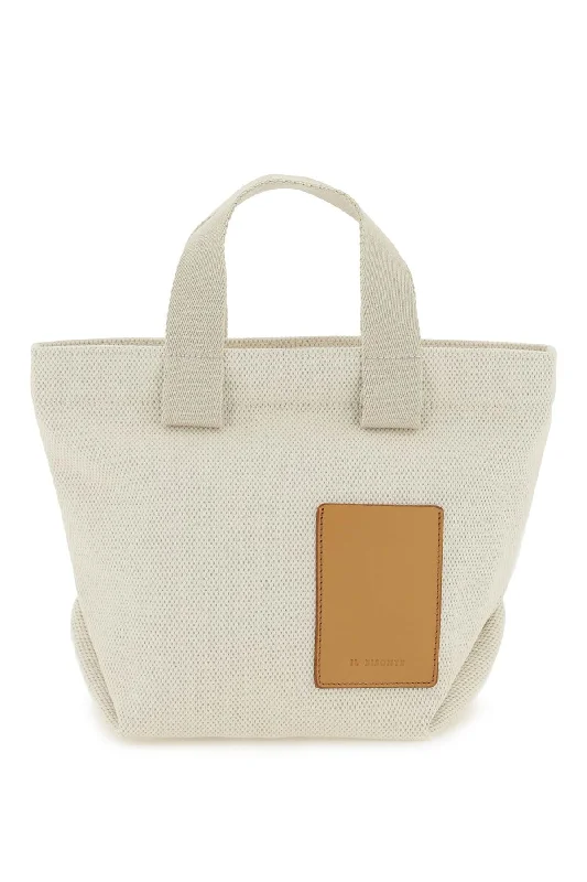 Il bisonte cotton handbag