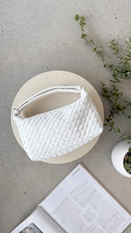 Isabelle Handle Bag - White