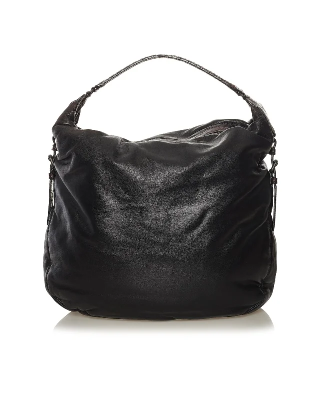 Classic Leather Shoulder Bag