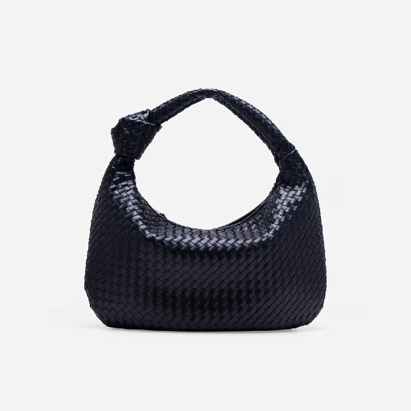 Lucia Woven Hobo Bag