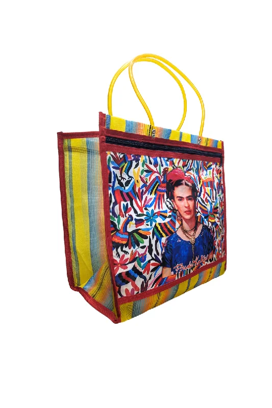 Mexican Frida Kahlo Otomi Mesh Shopper