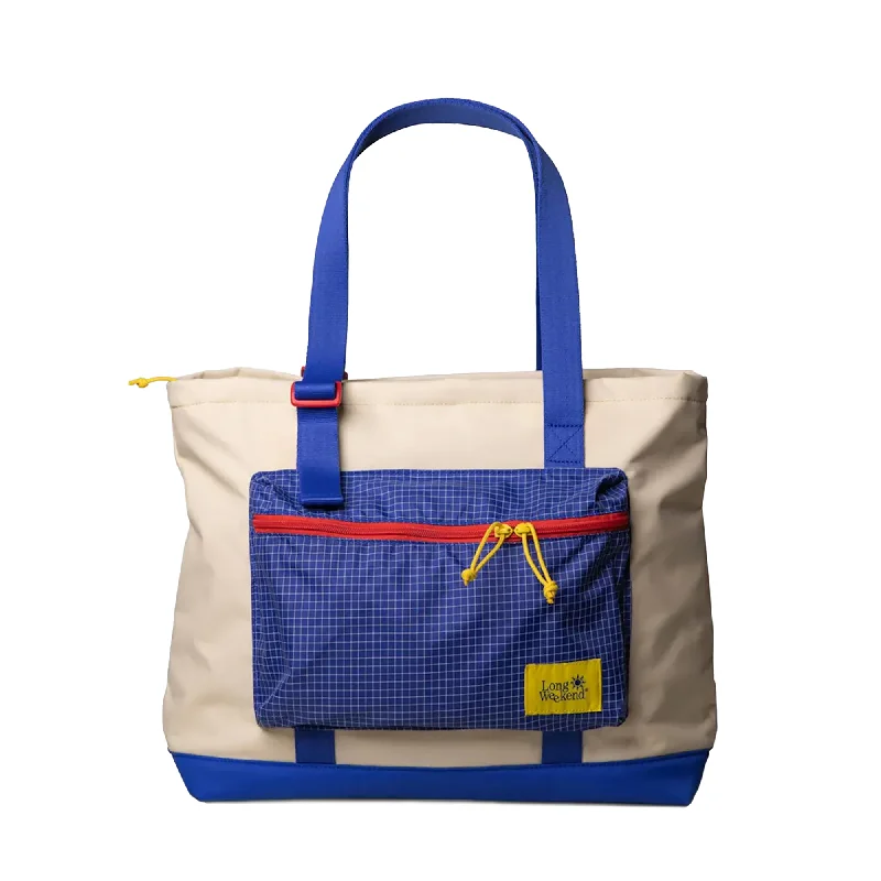 Long Weekend 18L Beacon Tote Bag - Creme Multi