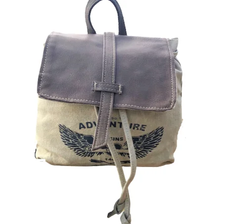 Canvas Angel Wing Adventure Backpack Purse with Adjustable Straps! It's Heavenly!