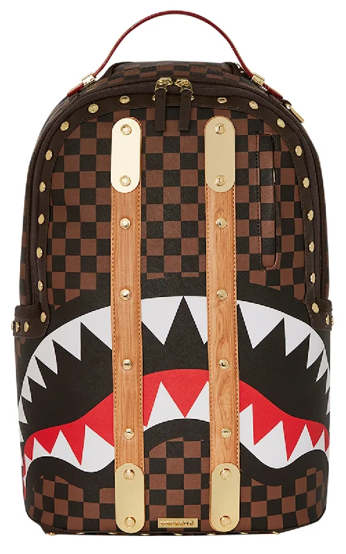 Sprayground Monsieur Explorateur Backpack In Brown Black