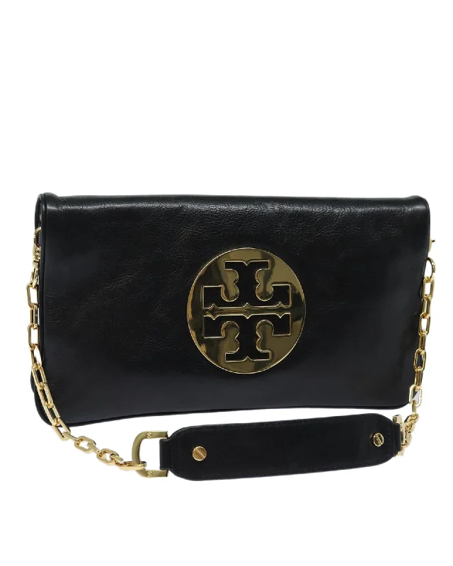 Chain Shoulder Bag Leather