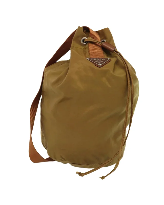 Nylon Shoulder Bag with Adjustable Strap