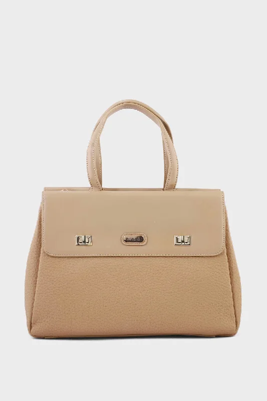 Top Handle Hand Bags BH0056-Tan