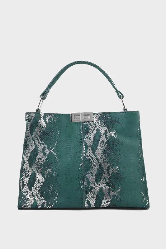 Top Handle Hand Bags BH0069-Green