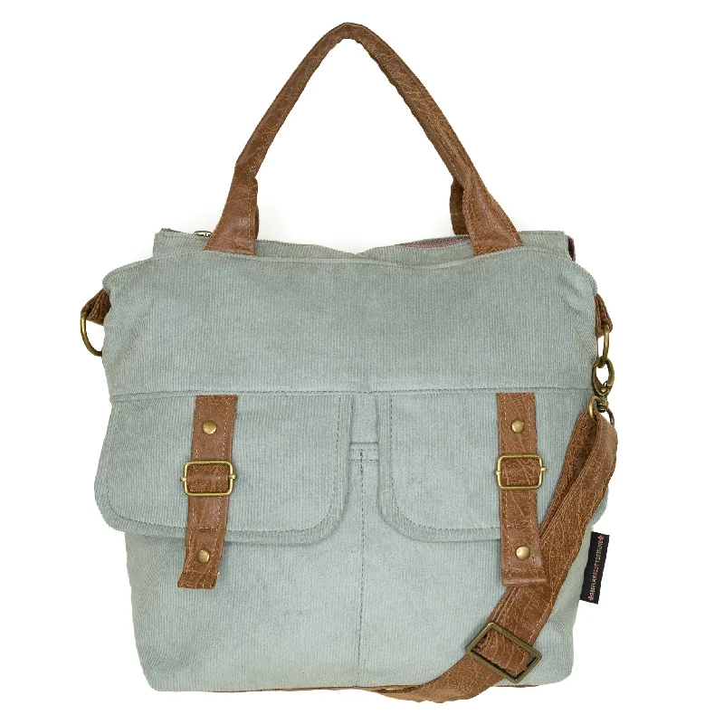 Amber Crossbody Premier: Eucalyptus Corduroy