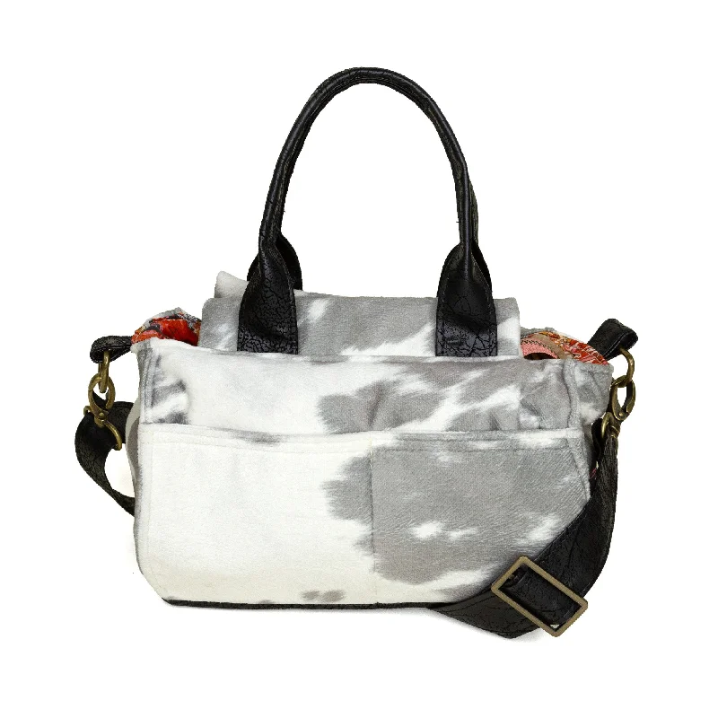 Anita: Silver Cowhide