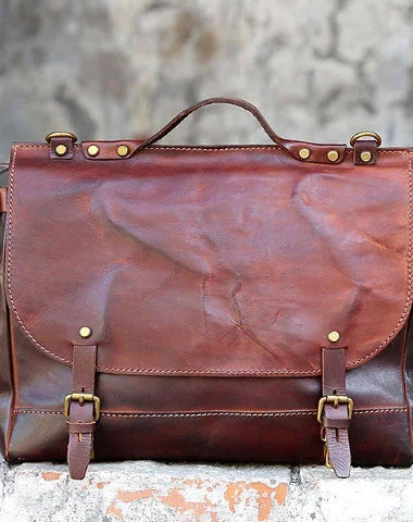 Handmade messenger bag briefcase satchel purse leather crossbody bag  shoulder bag women