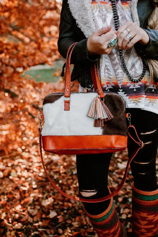 Cowhide Shoulder Bag