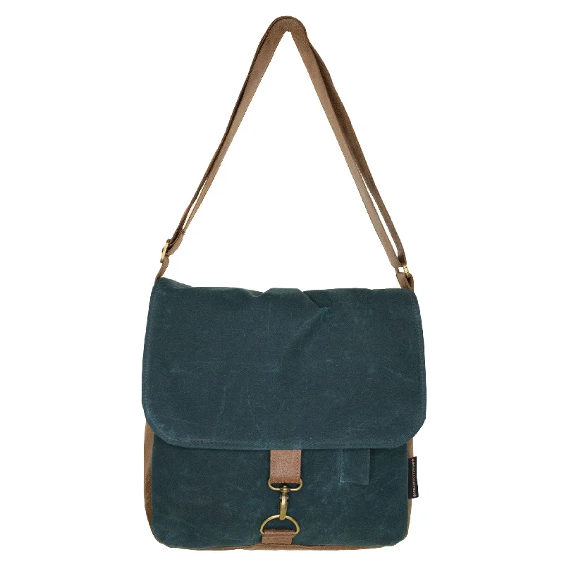 Gretta Premier: Deep Teal Waxed Canvas