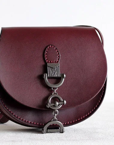 Handmade Leather vintage women leather shoulder bag crossbody bag