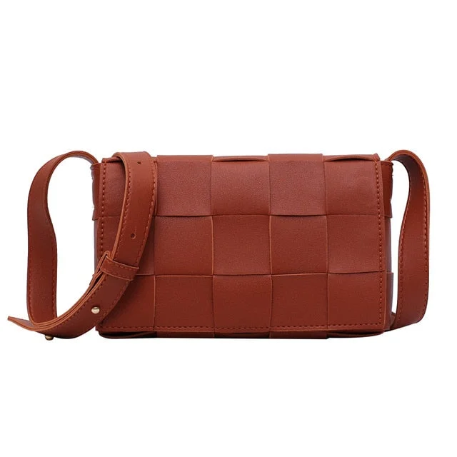 Brown shoulder bag