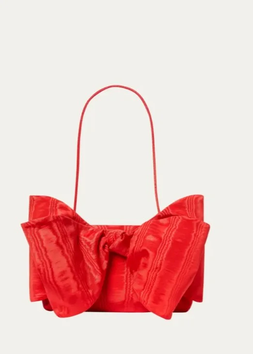 Valerie Bow Clutch Red