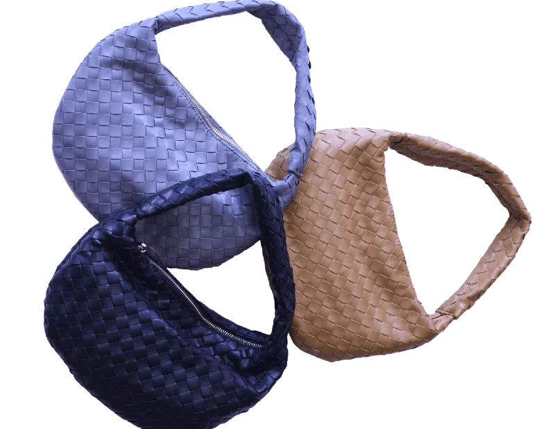 Woven Hobo Handbag