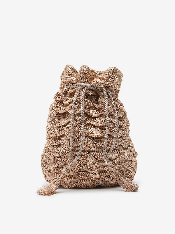 Westside Gold Crochet Pattern Potli Bag