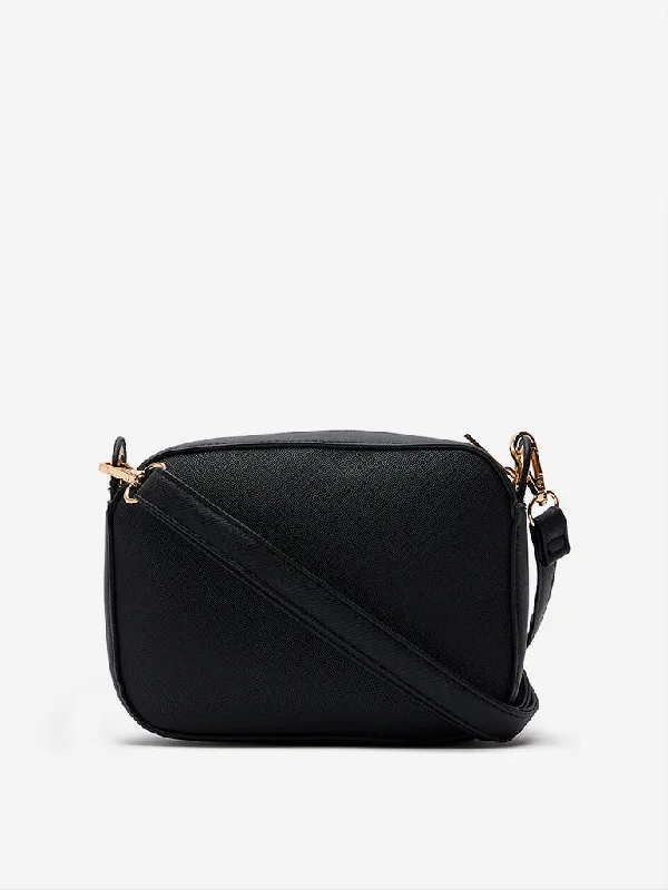 Women Accessories Black Sling Bag